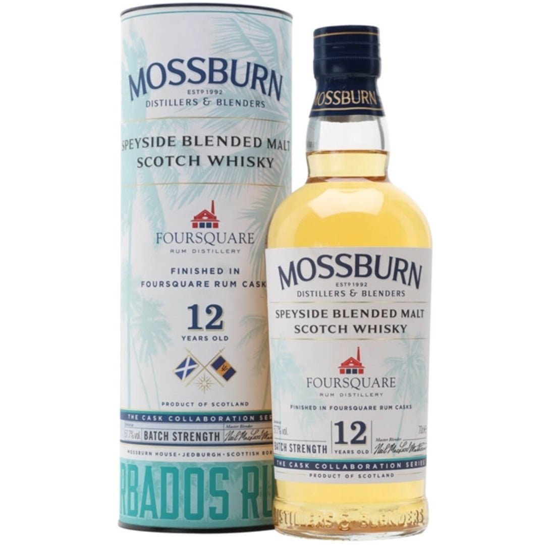 Mossburn Foursquare Rum Finish 12yo Speyside Blended Malt - Latitude Wine & Liquor Merchant